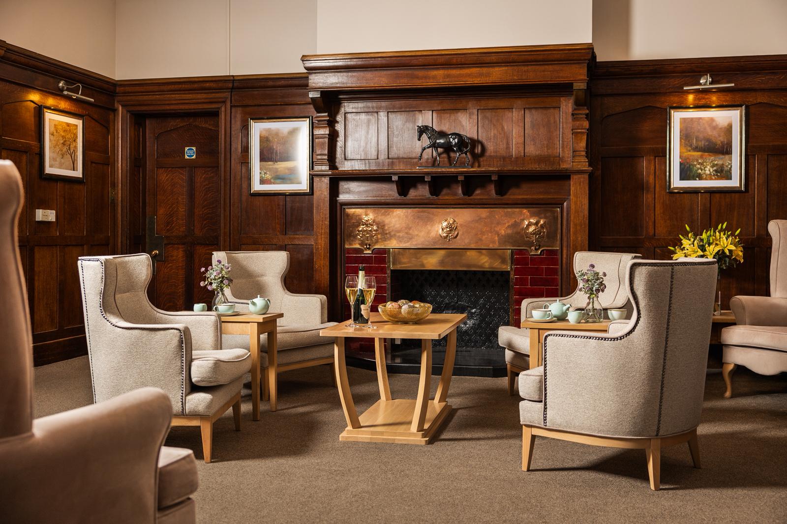 Care home interior design by Willow