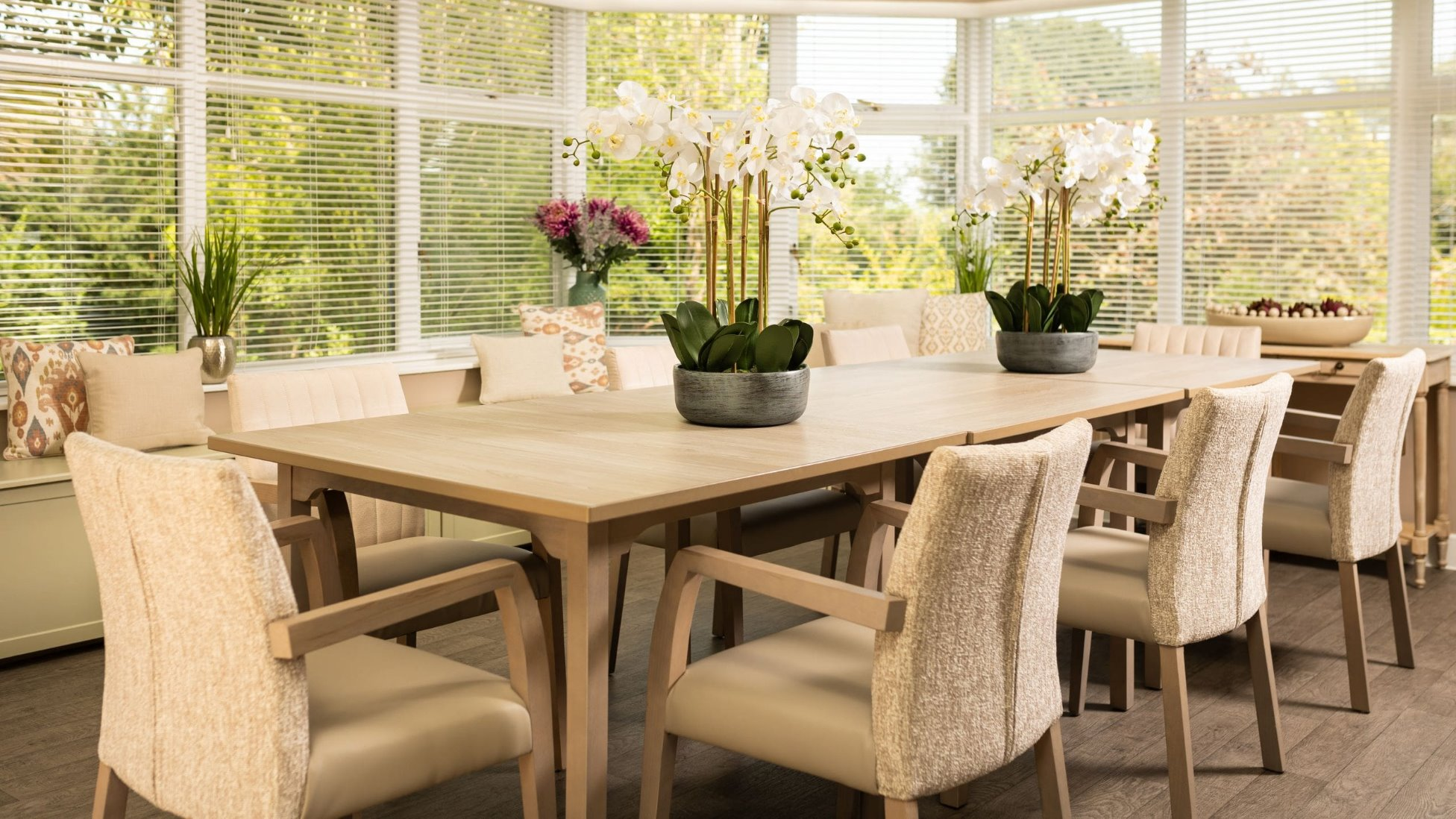 Care home interior design by Willow